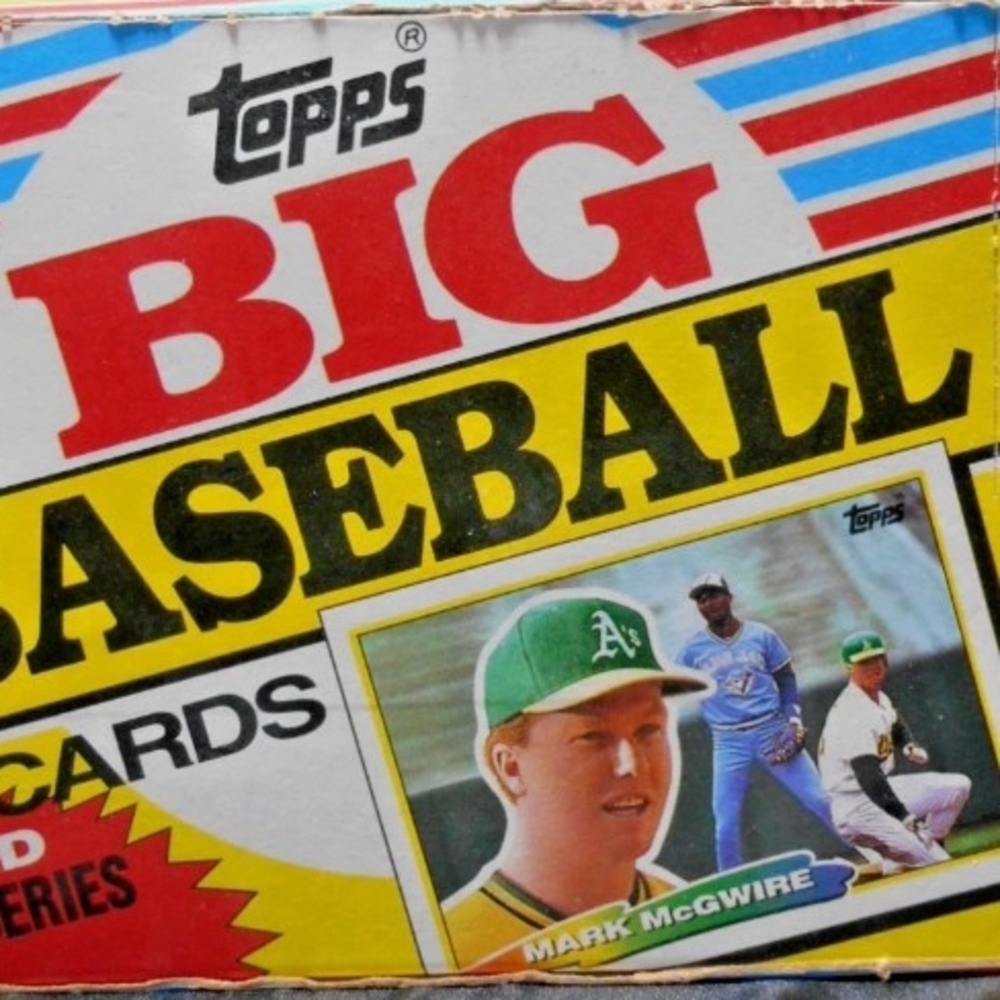1988 Topps Big Baseball Full Wax Box Series 3